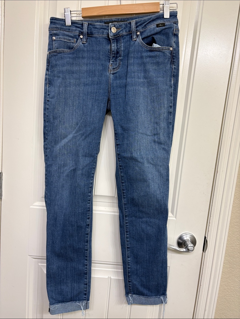 Mavi Ada Women's Dark Blue Boyfriend Jeans